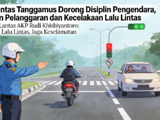 Tekan Pelanggaran dan Kecelakaan, Satlantas Tanggamus Dorong Disiplin Pengendara