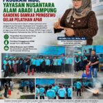 Perkuat Keselamatan Program MBG, Yayasan Nusantara Alam Abadi Lampung Gandeng Damkar Gelar Pelatihan APAR