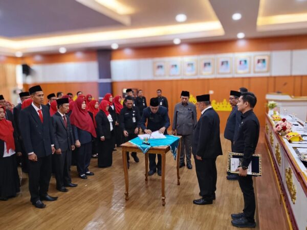 Lantik 47 Kepala Sekolah, Bupati Tanggamus Tegaskan Tidak Ada Jual Beli Jabatan